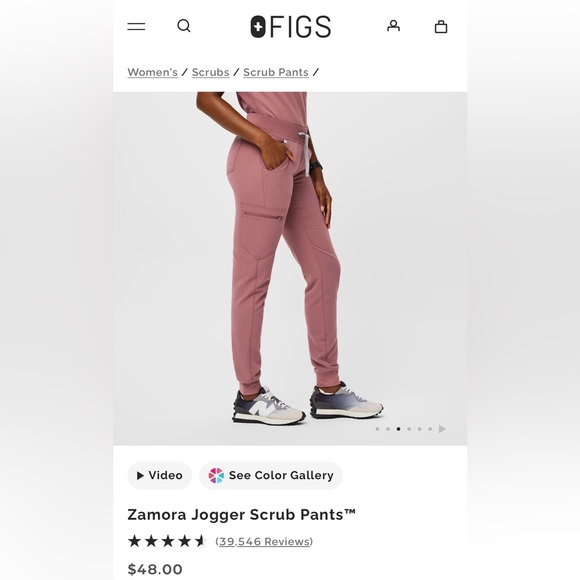 Figs Zamora Jogger Scrub Pants - Picture 8 of 10